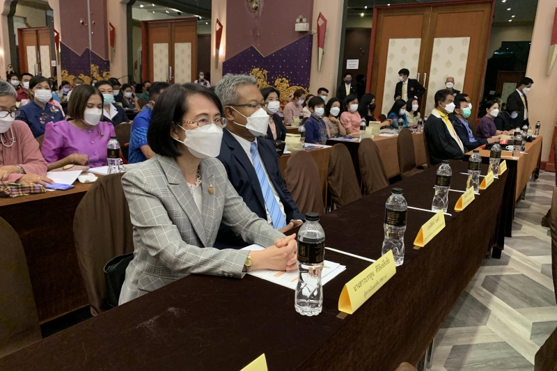  สำนักงานการตรวจเงินแผ่นดินร่วมโครงการ ผู้ตรวจการแผ่นดินสัญจรพบประชาชน ครั้งที่ 50 ณ โรงแรมสองพันบุรี จังหวัดสุพรรณบุรี