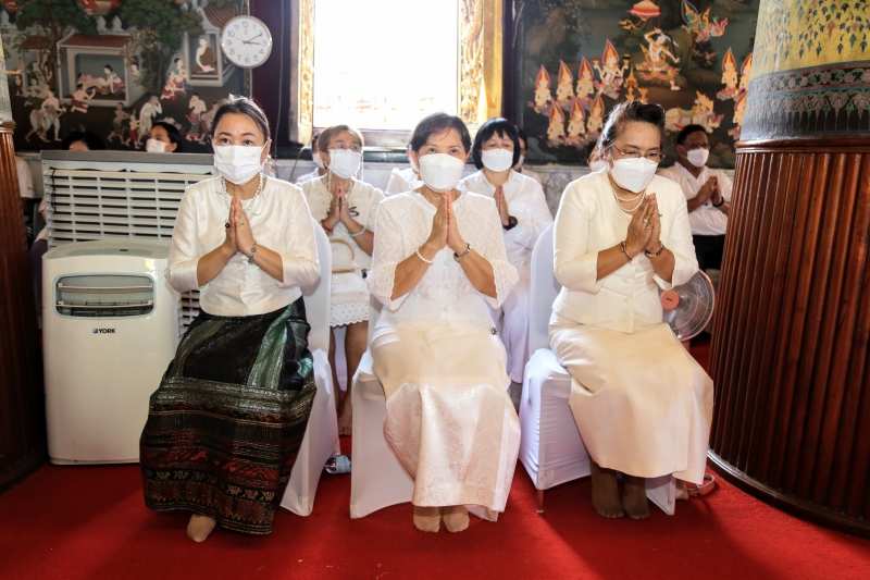 พิธีอธิษฐานจิตมวลสาร แผ่นจาร และแผ่นดวงชะตา 