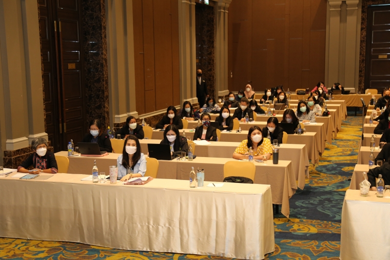 พิธีเปิดโครงการฝึกอบรมเชิงปฏิบัติการหลักสูตร “การปฏิบัติงานตามคู่มือการตรวจสอบการเงิน (ฉบับปรับปรุง พ.ศ. 2564)” ระดับชำนาญการพิเ