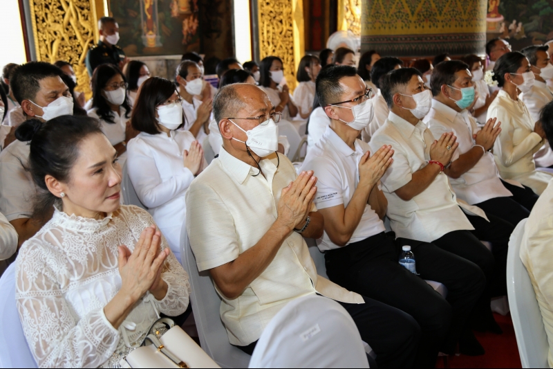 พิธีอธิษฐานจิตมวลสาร แผ่นจาร และแผ่นดวงชะตา 
