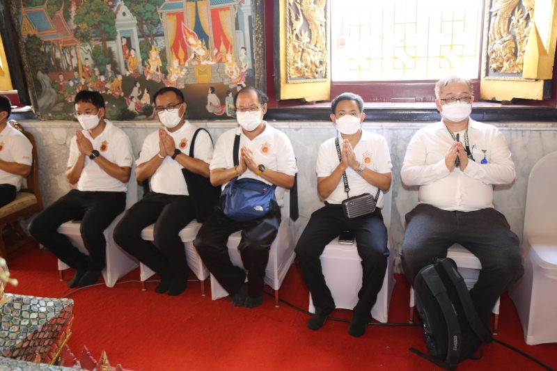 พิธีอธิษฐานจิตมวลสาร แผ่นจาร และแผ่นดวงชะตา 