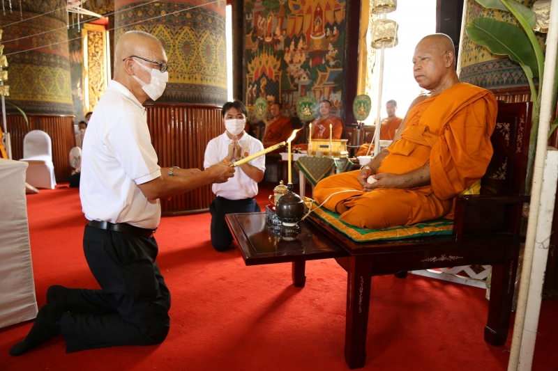 พิธีอธิษฐานจิตมวลสาร แผ่นจาร และแผ่นดวงชะตา 