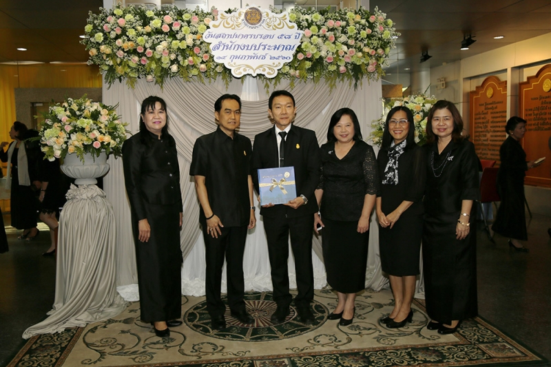 ร่วมแสดงความยินดีเนื่องในโอกาสวันสถาปนาครบรอบ 58 ปี สำนักงบประมาณ
