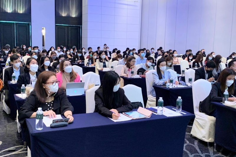 พิธีเปิดโครงการฝึกอบรม หลักสูตร “การพัฒนาความรู้การปฏิบัติงานวินัยการเงินการคลังของรัฐ” ณ โรงแรม กราฟ ถนนรัชดาภิเษก กรุงเทพมหานค