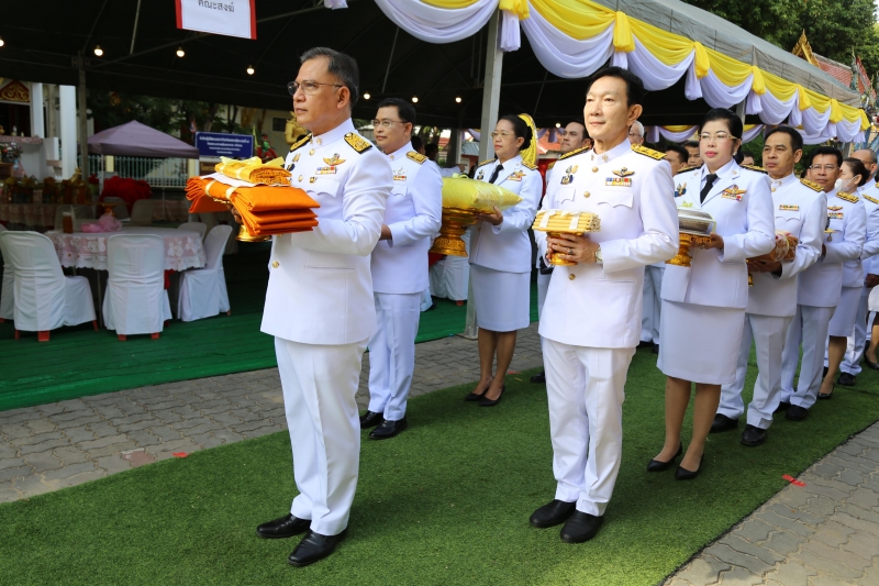 สำนักงานการตรวจเงินแผ่นดิน ถวายผ้าพระกฐินพระราชทาน ประจำปี 2565 ณ วัดพระนารายณ์มหาราช วรวิหาร จังหวัดนครราชสีมา