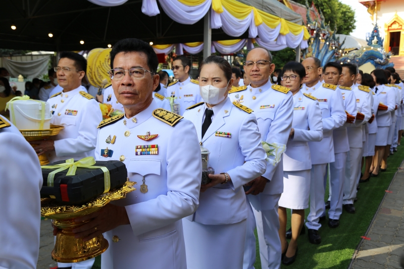 สำนักงานการตรวจเงินแผ่นดิน ถวายผ้าพระกฐินพระราชทาน ประจำปี 2565 ณ วัดพระนารายณ์มหาราช วรวิหาร จังหวัดนครราชสีมา