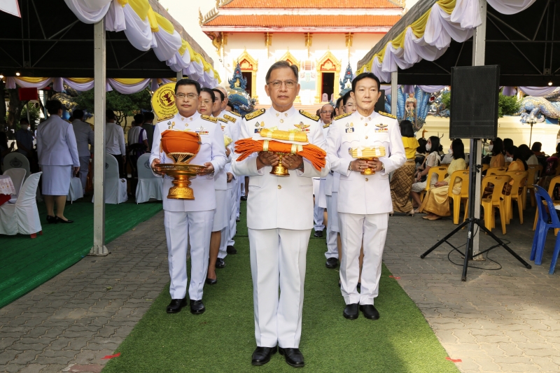 สำนักงานการตรวจเงินแผ่นดิน ถวายผ้าพระกฐินพระราชทาน ประจำปี 2565 ณ วัดพระนารายณ์มหาราช วรวิหาร จังหวัดนครราชสีมา