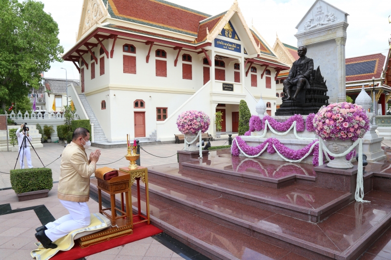  สมเด็จพระอริยวงศาคตญาณ สมเด็จพระสังฆราช สกลมหาสังฆปริณายก ทรงเป็นประธานในพิธีเททองหล่อองค์พระพุทธโสธร รุ่น มงคลแผ่นดิน 108 ณ วั