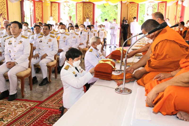 สำนักงานการตรวจเงินแผ่นดิน ถวายผ้าพระกฐินพระราชทาน ประจำปี 2565 ณ วัดพระนารายณ์มหาราช วรวิหาร จังหวัดนครราชสีมา