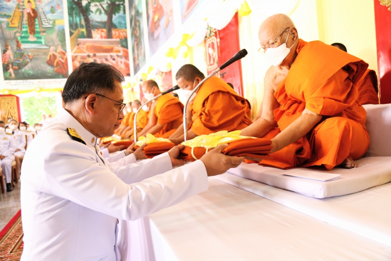 สำนักงานการตรวจเงินแผ่นดิน ถวายผ้าพระกฐินพระราชทาน ประจำปี 2565 ณ วัดพระนารายณ์มหาราช วรวิหาร จังหวัดนครราชสีมา