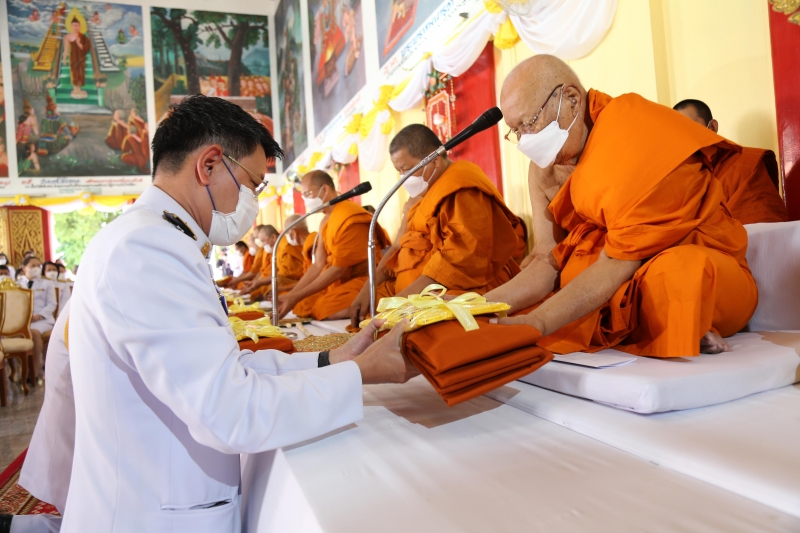 สำนักงานการตรวจเงินแผ่นดิน ถวายผ้าพระกฐินพระราชทาน ประจำปี 2565 ณ วัดพระนารายณ์มหาราช วรวิหาร จังหวัดนครราชสีมา