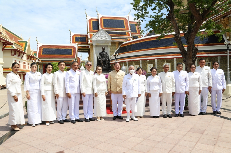  สมเด็จพระอริยวงศาคตญาณ สมเด็จพระสังฆราช สกลมหาสังฆปริณายก ทรงเป็นประธานในพิธีเททองหล่อองค์พระพุทธโสธร รุ่น มงคลแผ่นดิน 108 ณ วั