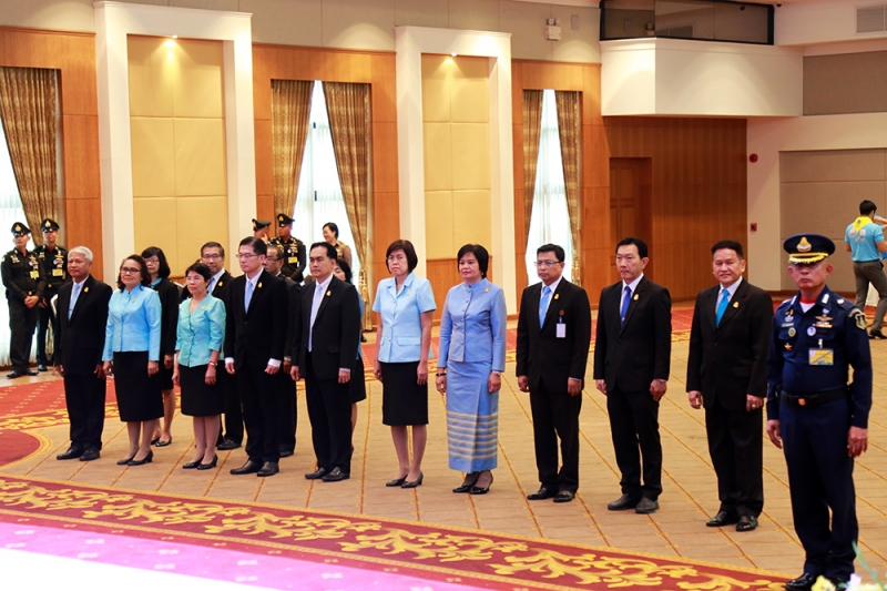 พิธีรับหมวกและผ้าพันคอพระราชทาน