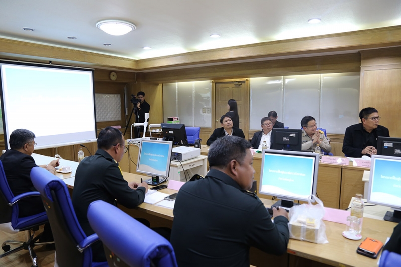 ประชุมการดำเนินโครงการฟื้นฟูบึงราชนก