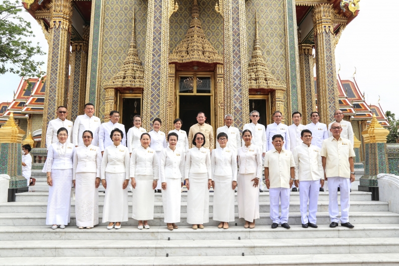  สมเด็จพระอริยวงศาคตญาณ สมเด็จพระสังฆราช สกลมหาสังฆปริณายก ทรงเป็นประธานในพิธีเททองหล่อองค์พระพุทธโสธร รุ่น มงคลแผ่นดิน 108 ณ วั