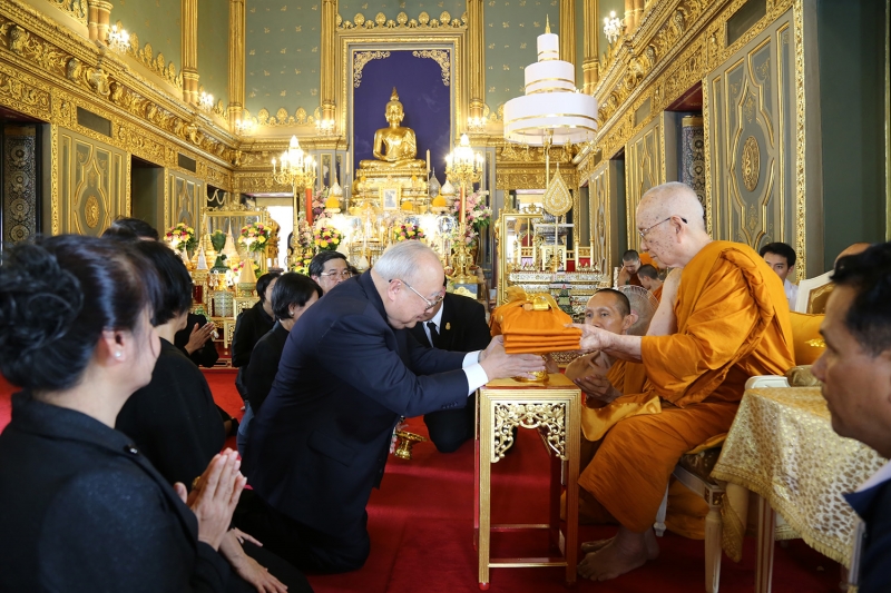 คตง. เข้าเฝ้าสมเด็จพระสังฆราช พระองค์ที่ 20