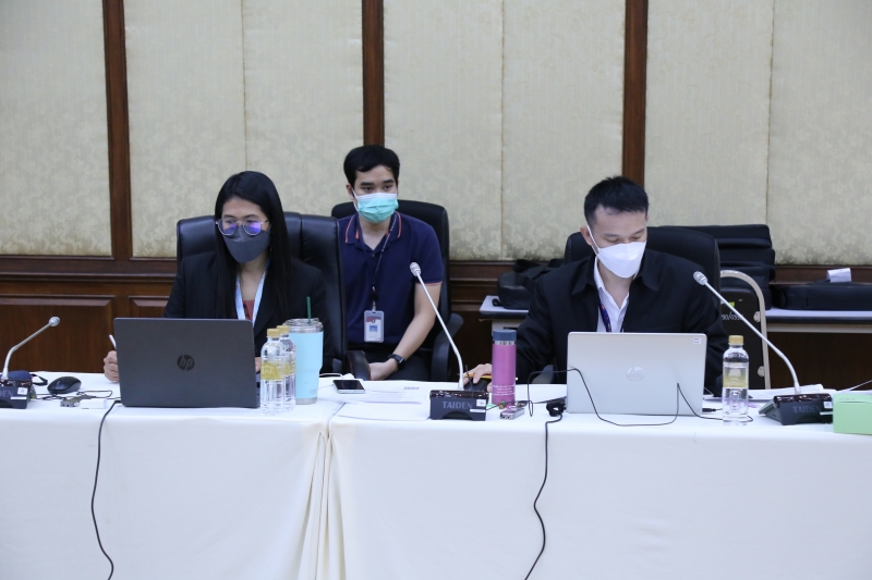 การประชุมผู้ตรวจเงินแผ่นดิน ครั้งที่ 3/2564  ผ่านระบบออนไลน์ ณ ห้องดำริอิศรานุวรรต สำนักงานการตรวจเงินแผ่นดิน