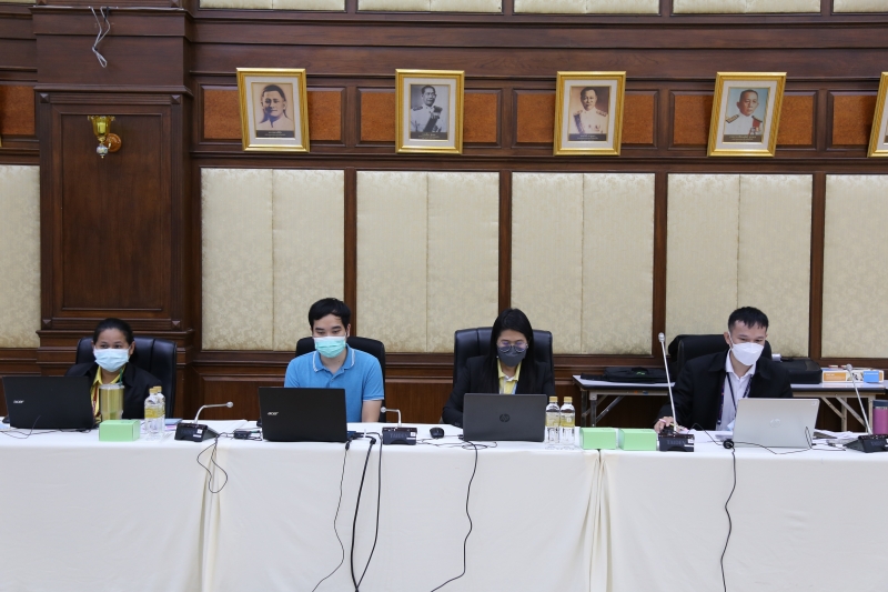 การประชุมคณะข้าราชการระดับผู้บริหาร ครั้งที่ 3/2564 ผ่านระบบออนไลน์ ณ ห้องดำริอิศรานุวรรต สำนักงานการตรวจเงินแผ่นดิน