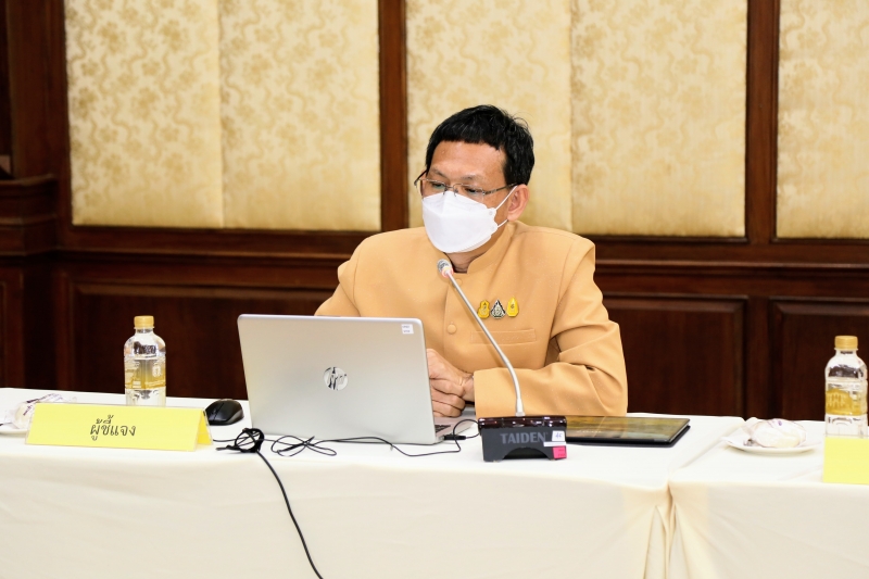  การประชุมคณะข้าราชการระดับผู้บริหาร ครั้งที่ 5/2565  ณ ห้องดำริอิศรานุวรรต สำนักงานการตรวจเงินแผ่นดิน และผ่านระบบออนไลน์