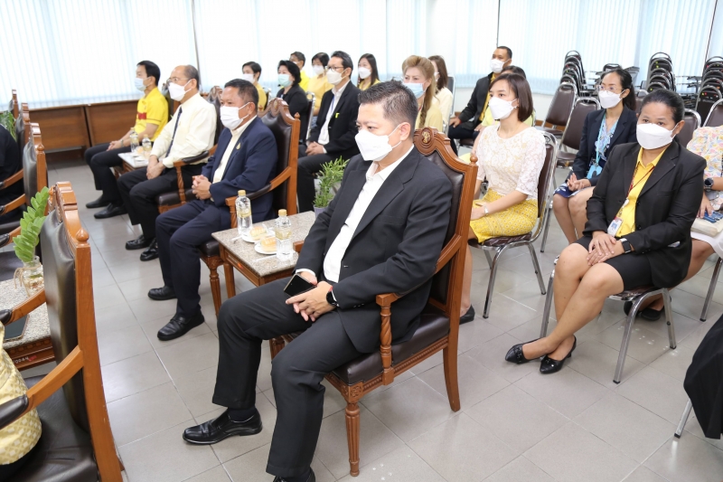 พิธีส่งมอบของบริจาคภายใต้โครงการ “ส่งต่อทรัพยากร เพื่อโลกที่ยั่งยืน” เนื่องในโอกาสครบรอบ 108  ปี แห่งการสถาปนาสำนักงานการตรวจเงิ