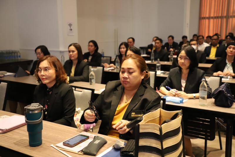 พิธีเปิดโครงการฝึกอบรมเชิงปฏิบัติการ หลักสูตร “การเจาะและพัฒนาบ่อน้ำบาดาล” และศึกษาดูงาน ณ พื้นที่ขุดเจาะน้ำบาดาล จังหวัดกาญจนบุ