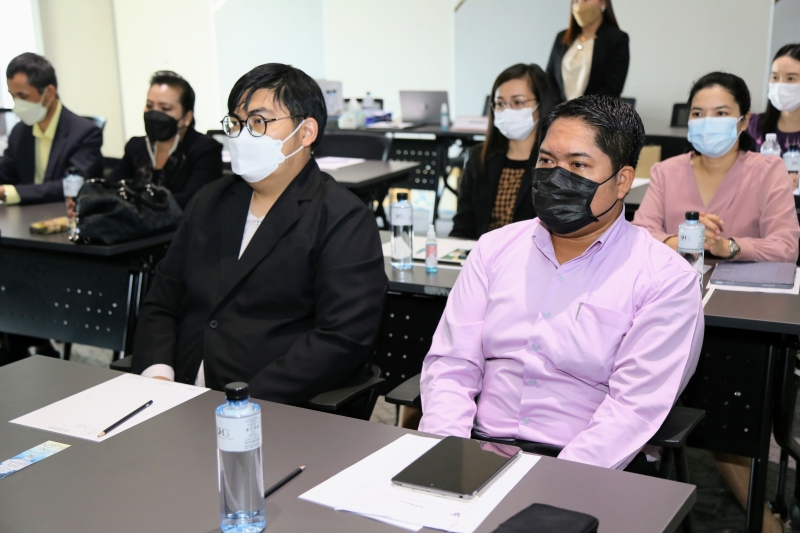 พิธีเปิดโครงการฝึกอบรมเชิงปฏิบัติการ หลักสูตร “การปฏิบัติงานคดี” ณ โรงแรมควอเตอร์ อารีย์ กรุงเทพมหานคร