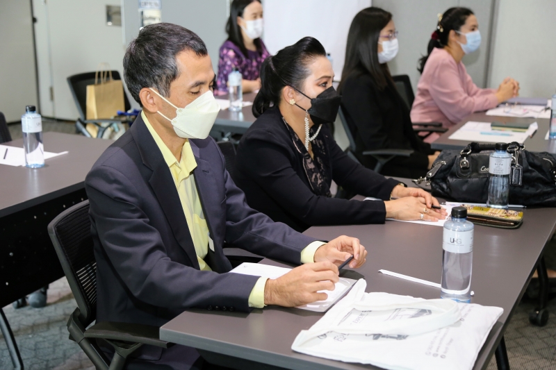 พิธีเปิดโครงการฝึกอบรมเชิงปฏิบัติการ หลักสูตร “การปฏิบัติงานคดี” ณ โรงแรมควอเตอร์ อารีย์ กรุงเทพมหานคร