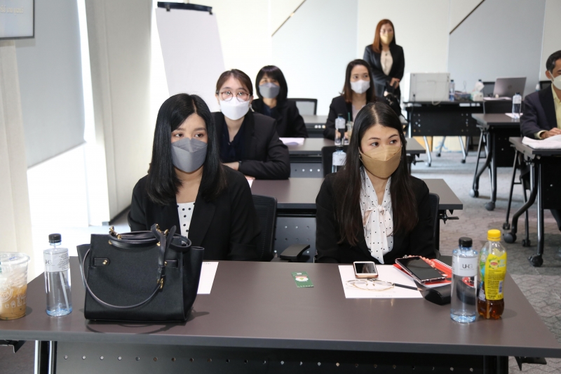 พิธีเปิดโครงการฝึกอบรมเชิงปฏิบัติการ หลักสูตร “การปฏิบัติงานคดี” ณ โรงแรมควอเตอร์ อารีย์ กรุงเทพมหานคร