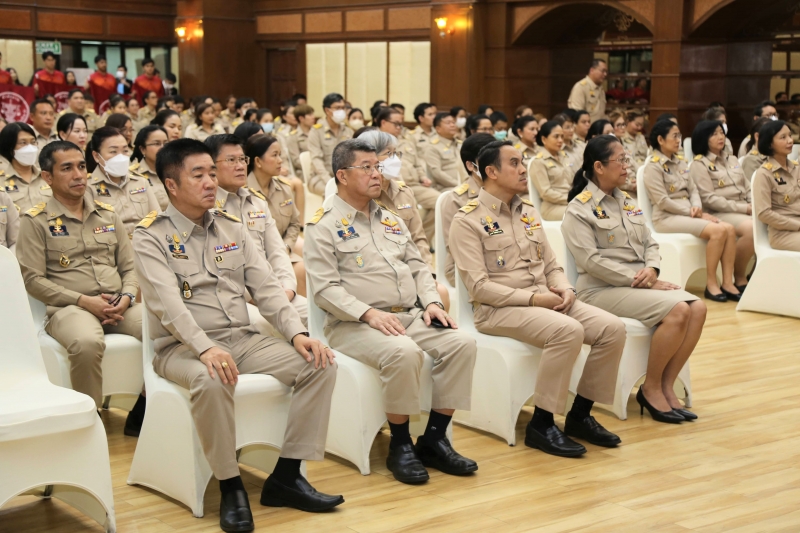 พิธีแสดงกตเวทิตาจิตในโอกาสครบวาระดำรงตำแหน่งกรรมการตรวจเงินแผ่นดิน  