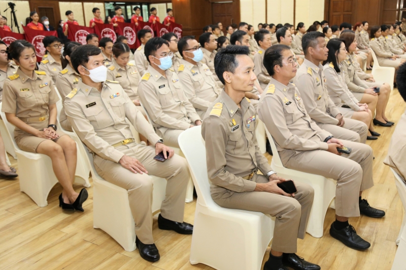 พิธีแสดงกตเวทิตาจิตในโอกาสครบวาระดำรงตำแหน่งกรรมการตรวจเงินแผ่นดิน  