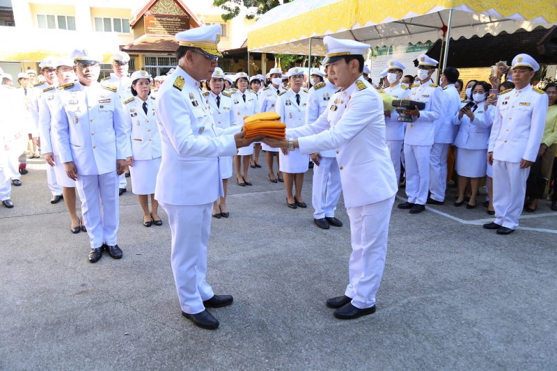 สำนักงานการตรวจเงินแผ่นดิน ถวายผ้าพระกฐินพระราชทาน ประจำปี 2563 ณ วัดพระแก้ว พระอารามหลวง ตำบลเวียง อำเภอเมืองเชียงราย จังหวัดเช