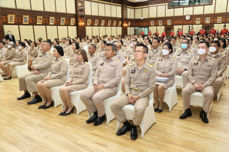 พิธีแสดงกตเวทิตาจิตในโอกาสครบวาระดำรงตำแหน่งกรรมการตรวจเงินแผ่นดิน  