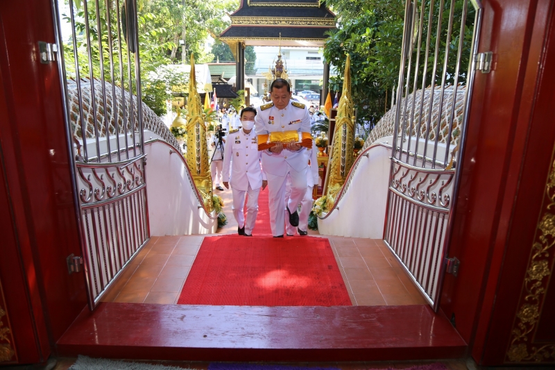 สำนักงานการตรวจเงินแผ่นดิน ถวายผ้าพระกฐินพระราชทาน ประจำปี 2563 ณ วัดพระแก้ว พระอารามหลวง ตำบลเวียง อำเภอเมืองเชียงราย จังหวัดเช