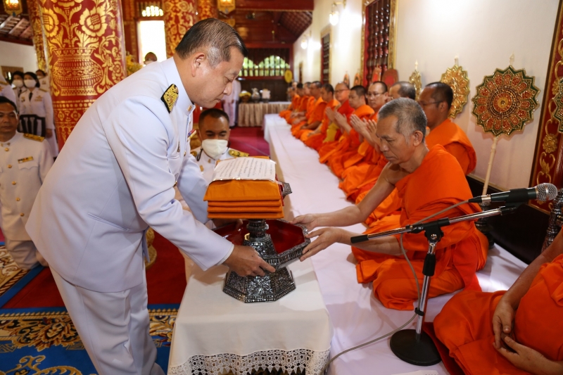 สำนักงานการตรวจเงินแผ่นดิน ถวายผ้าพระกฐินพระราชทาน ประจำปี 2563 ณ วัดพระแก้ว พระอารามหลวง ตำบลเวียง อำเภอเมืองเชียงราย จังหวัดเช