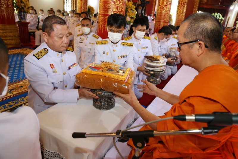 สำนักงานการตรวจเงินแผ่นดิน ถวายผ้าพระกฐินพระราชทาน ประจำปี 2563 ณ วัดพระแก้ว พระอารามหลวง ตำบลเวียง อำเภอเมืองเชียงราย จังหวัดเช