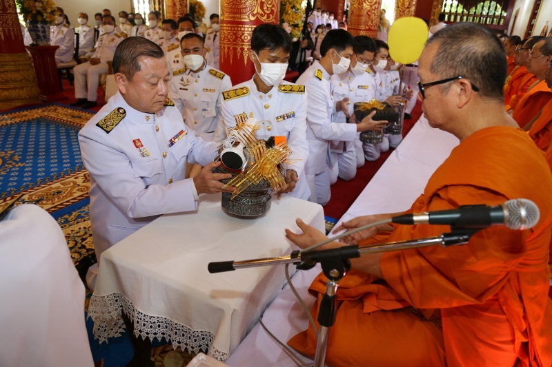 สำนักงานการตรวจเงินแผ่นดิน ถวายผ้าพระกฐินพระราชทาน ประจำปี 2563 ณ วัดพระแก้ว พระอารามหลวง ตำบลเวียง อำเภอเมืองเชียงราย จังหวัดเช