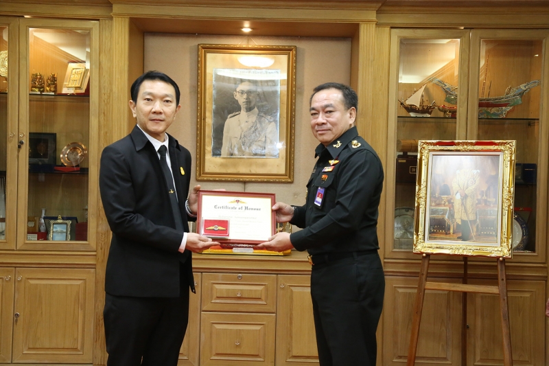 พิธีรับมอบเครื่องหมายแสดงความสามารถฯ ณ สตง.