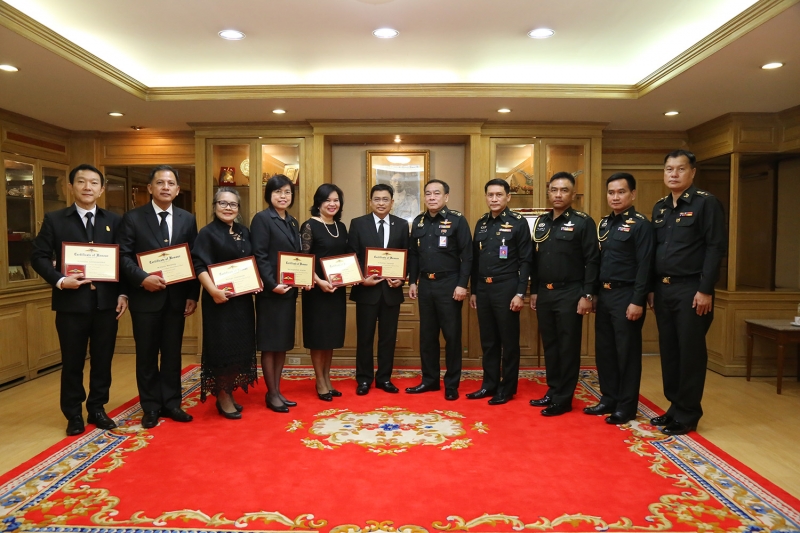 พิธีรับมอบเครื่องหมายแสดงความสามารถฯ ณ สตง.
