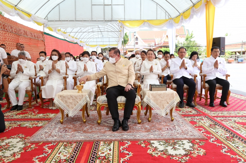 พิธีเททองหล่อพระพุทธโสธร รุ่น มงคลแผ่นดิน 108