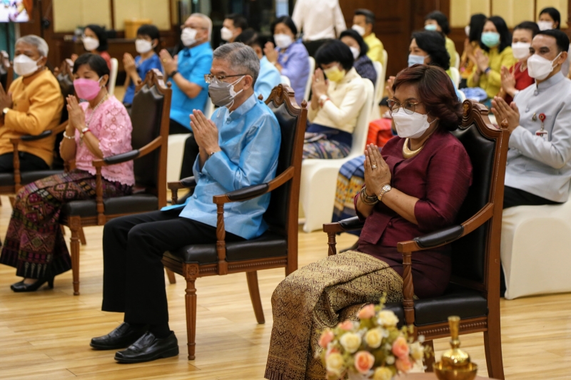 กิจกรรมเนื่องในโอกาสปีใหม่ พุทธศักราช 2565 ณ สำนักงานการตรวจเงินแผ่นดิน