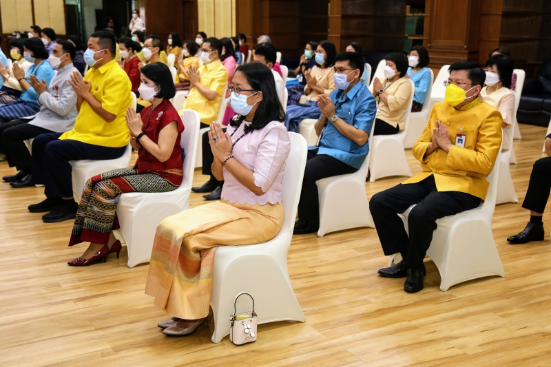 กิจกรรมเนื่องในโอกาสปีใหม่ พุทธศักราช 2565 ณ สำนักงานการตรวจเงินแผ่นดิน