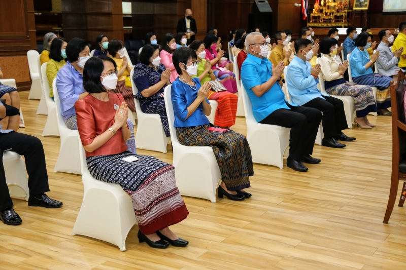 กิจกรรมเนื่องในโอกาสปีใหม่ พุทธศักราช 2565 ณ สำนักงานการตรวจเงินแผ่นดิน