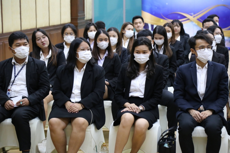 พิธีมอบประกาศนียบัตรโครงการพัฒนาข้าราชการใหม่ 