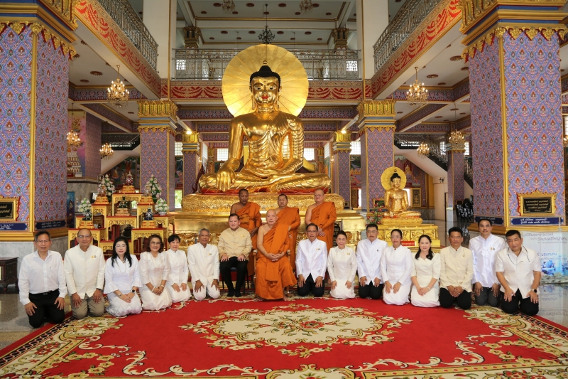 พิธีเททองหล่อพระพุทธโสธร รุ่น มงคลแผ่นดิน 108