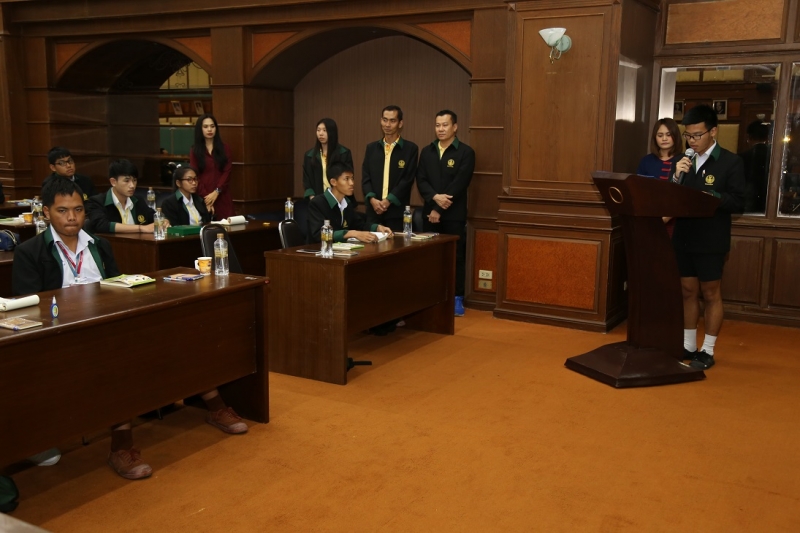 คณะยุวชนประชาธิปไตย สำนักเลขาธิการสภาผู้แทนราษฎร รุ่นที่ 2 ศึกษาดูงาน สตง.