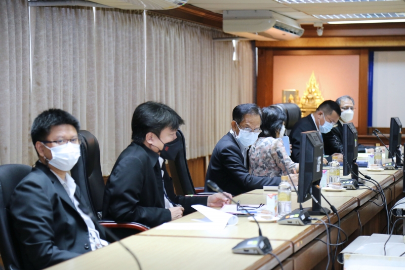 การประชุมร่วมระหว่างผู้ว่าการตรวจเงินแผ่นดินและผู้ว่าการรถไฟแห่งประเทศไทย โครงการก่อสร้างอาคารที่ทำการสำนักงานการตรวจเงินแผ่นดิน