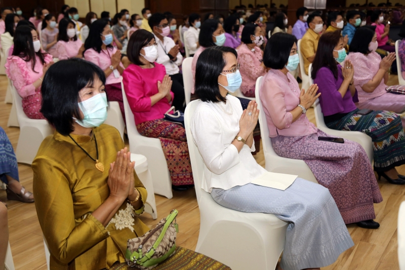 พิธีเจริญพระพุทธมนต์เพื่อความเป็นสวัสดิมงคล เนื่องในเทศกาลขึ้นปีใหม่ไทย (วันสงกรานต์) พุทธศักราช 2564