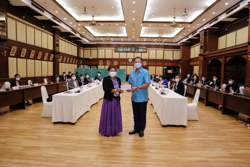  การประชุมเริ่มต้น (Kick Off) โครงการข้อตกลงคุณธรรมงานก่อสร้างอาคารที่ทำการสำนักงานการตรวจเงินแผ่นดิน (แห่งใหม่) พร้อมสิ่งก่อสร้