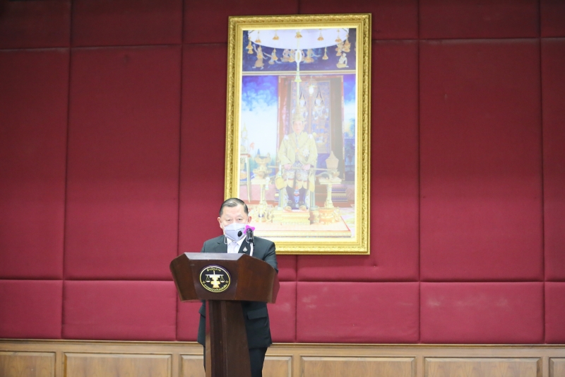 พิธีเปิดโครงการพัฒนานักบริหารการตรวจเงินแผ่นดินระดับสูง (นตส.) รุ่นที่ 10