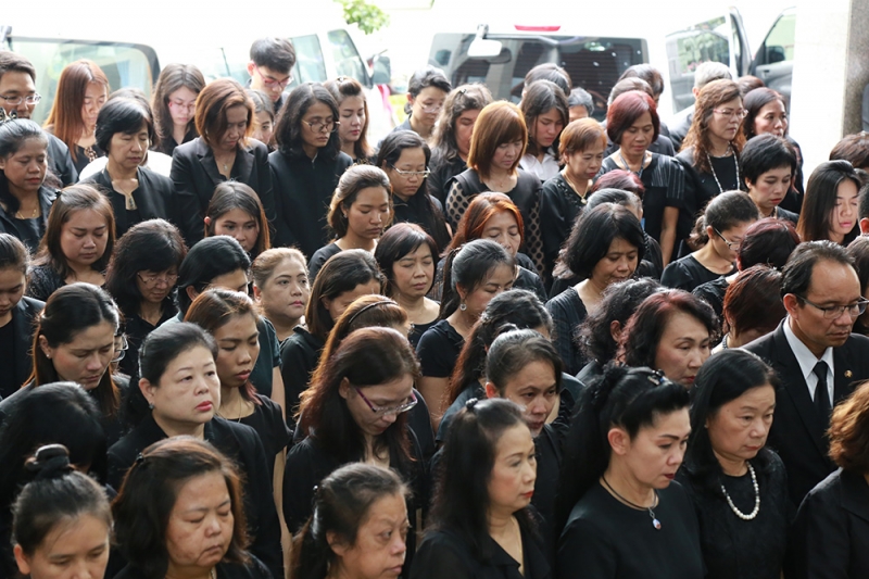 พิธีถวายความอาลัย   พระบาทสมเด็จพระปรมินทรมหาภูมิพลอดุลยเดช มหิตลาธิเบศรรามาธิบดี จักรีนฤบดินทร สยามินทราธิราช บรมนาถบพิตร
